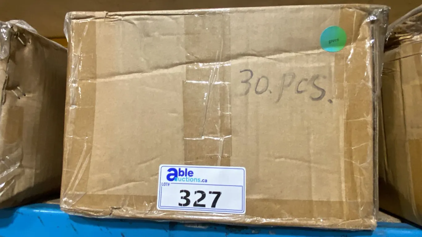 2 BOXES OF APPROXIMATELY 30 PIECES PER BOX OF COMMERCIAL LED STRING LIGHTS IN *COLOR GREEN*