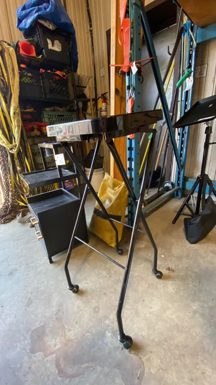 FRAMAR FOLDING MOBILE COMMERCIAL ESTHETICIANS EQUIPMENT STAND