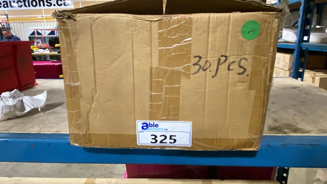 2 BOXES OF APPROXIMATELY 30 PIECES PER BOX OF COMMERCIAL LED STRING LIGHTS IN *COLOR GREEN*