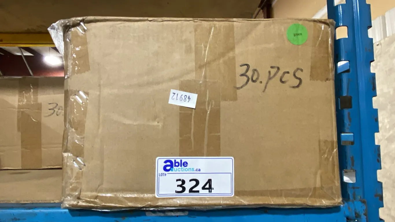 2 BOXES OF APPROXIMATELY 30 PIECES PER BOX OF COMMERCIAL LED STRING LIGHTS IN *COLOR GREEN*