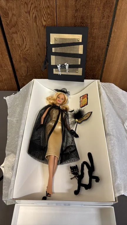 VINTAGE BARBIE IN CUSTOM HALLOWEEN OUTFIT