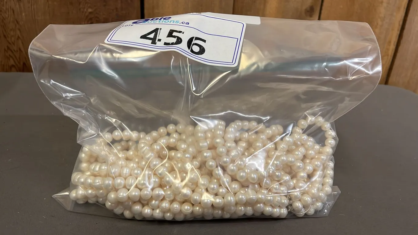 BAG OF (15) FRESHWATER PEARL NECKLACES