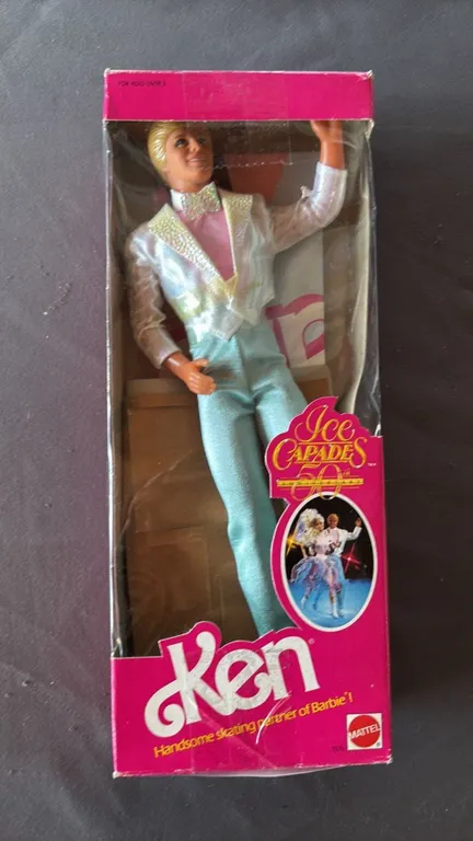 VINTAGE 1989 ICE CAPADES 50TH ANNIVERSARY KEN DOLL *IN ORIGINAL BOX*