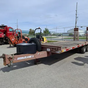 2008  Weberlane  Float  T/A  24  Pintle Hitch Equipment Trailer