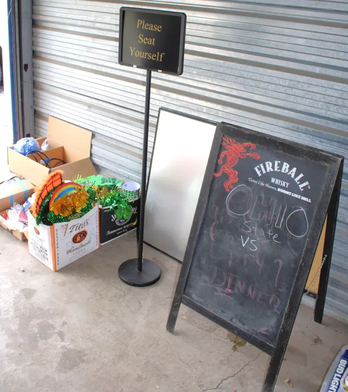 Restaurant Signs and Miscellaneous Party Supplies