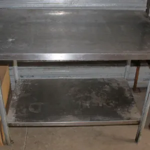 Stainless Steel Work Table with Lower Shelf