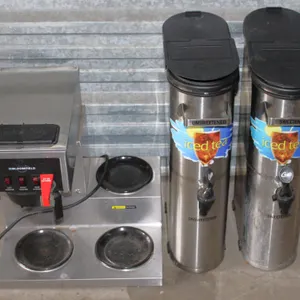 Curtis Iced Tea Dispensers and Bloomfield Brewer