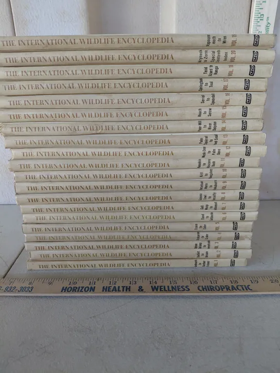 1969-1970 The International Wildlife Encyclopedia 20 Hardback Book Set