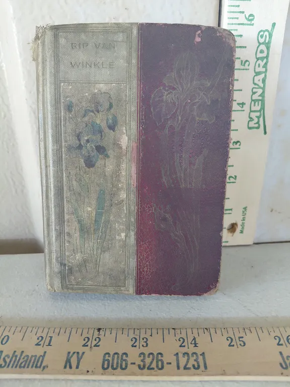 Antique Rip Van Winkle By Henry Altemus Company Hardback Book, Missing A Few Pages At The Beginning