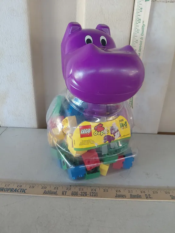 Lego Blocks Duplo Hippo Set