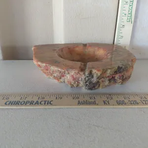 Vintage Action-Lobeco Genuine Italian Alabaster Ashtray