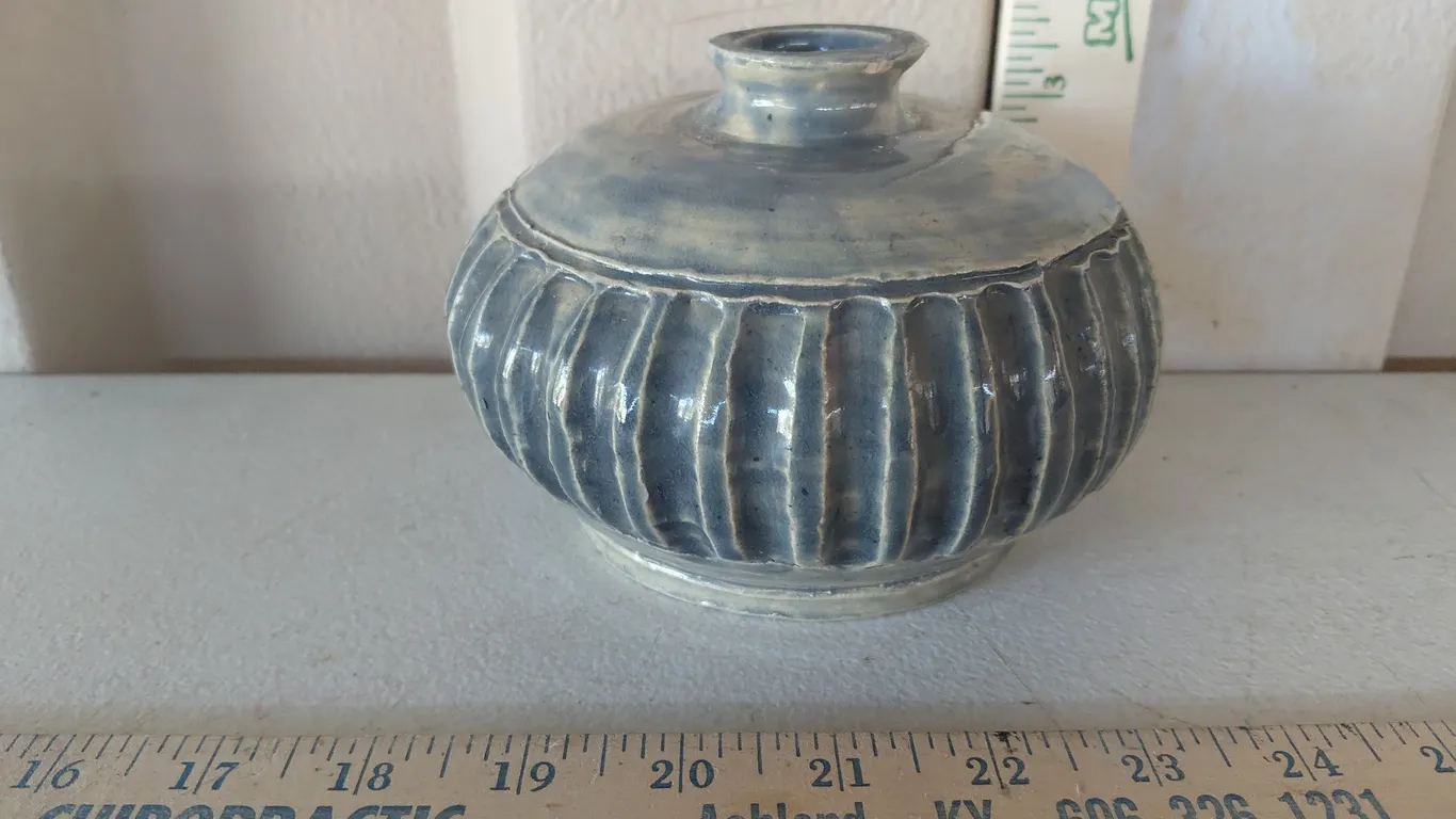 Vintage Handmade Pottery Jar