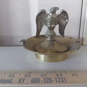 Vintage Metal Eagle Ashtray