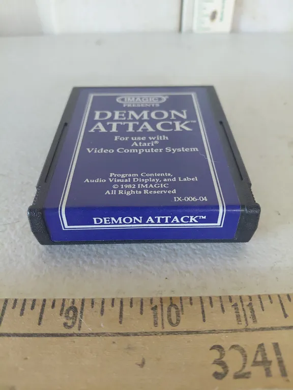 1982 Imagic Demon Attack Atari Game