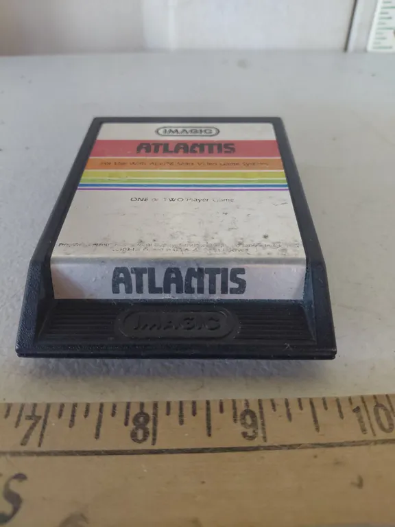 Vintage Imagic Atlantis Atari Game