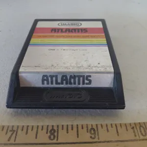 Vintage Imagic Atlantis Atari Game