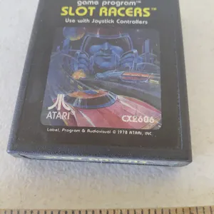 1978 Slot Racers Atari Game