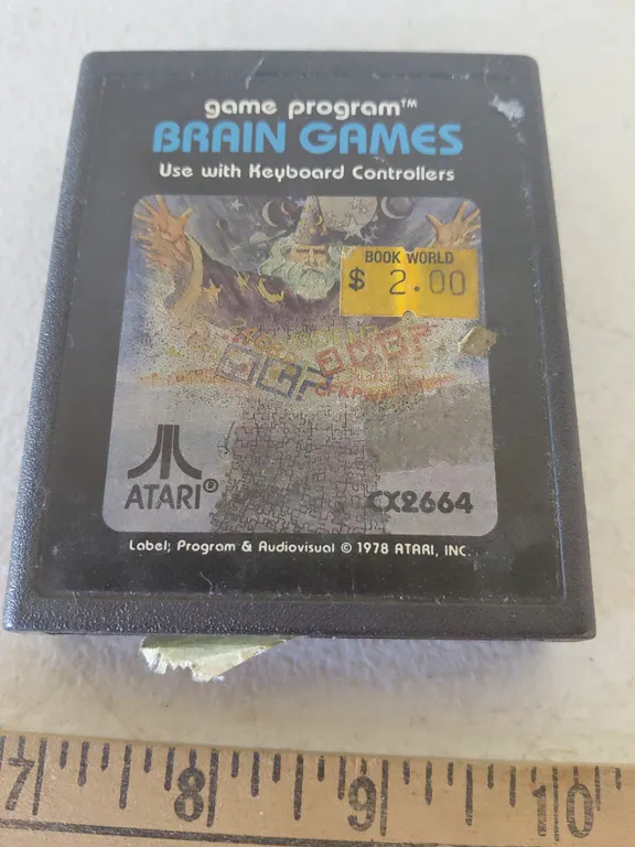1978 Brain Games Atari Game