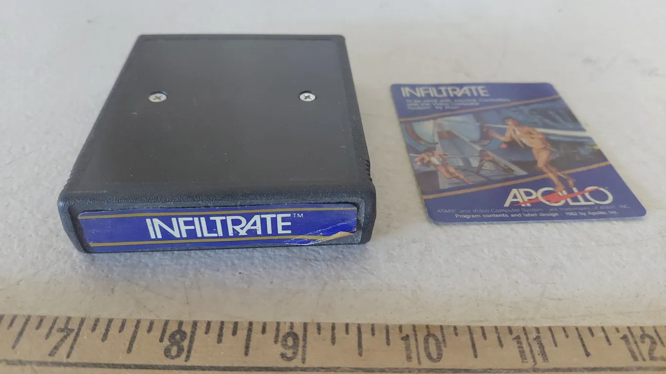 1982 Infiltrate Apollo Game
