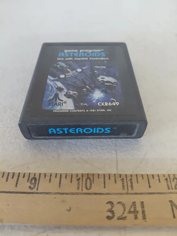 1981 Asteroids Atari Game