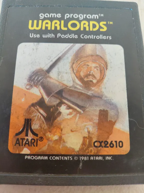 1981 Warlords Atari Game