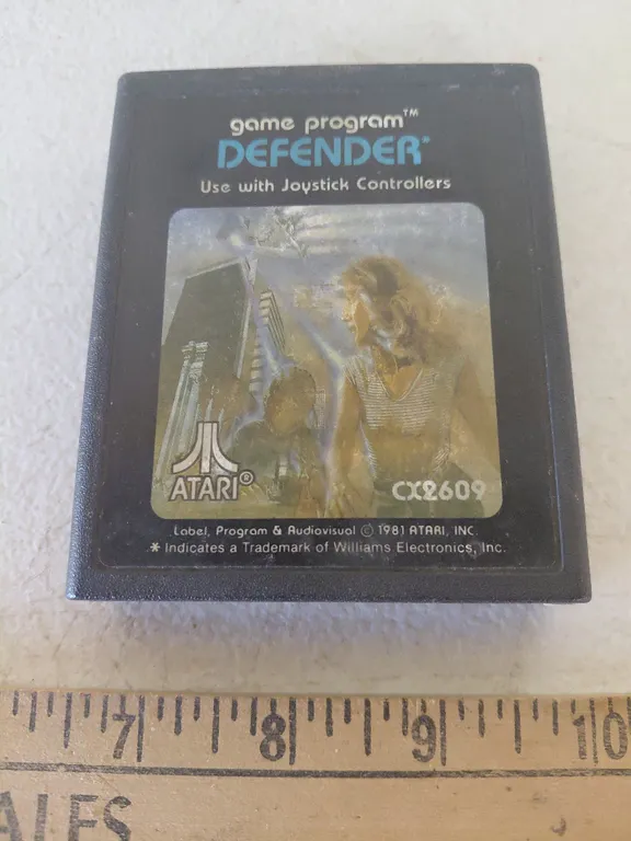 1981 Defender Atari Game