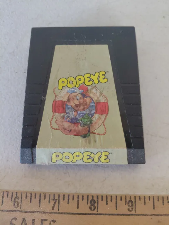 1983 Popeye Parker Brothers Atari Game