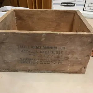 Ammunition Box & Set of Horns
