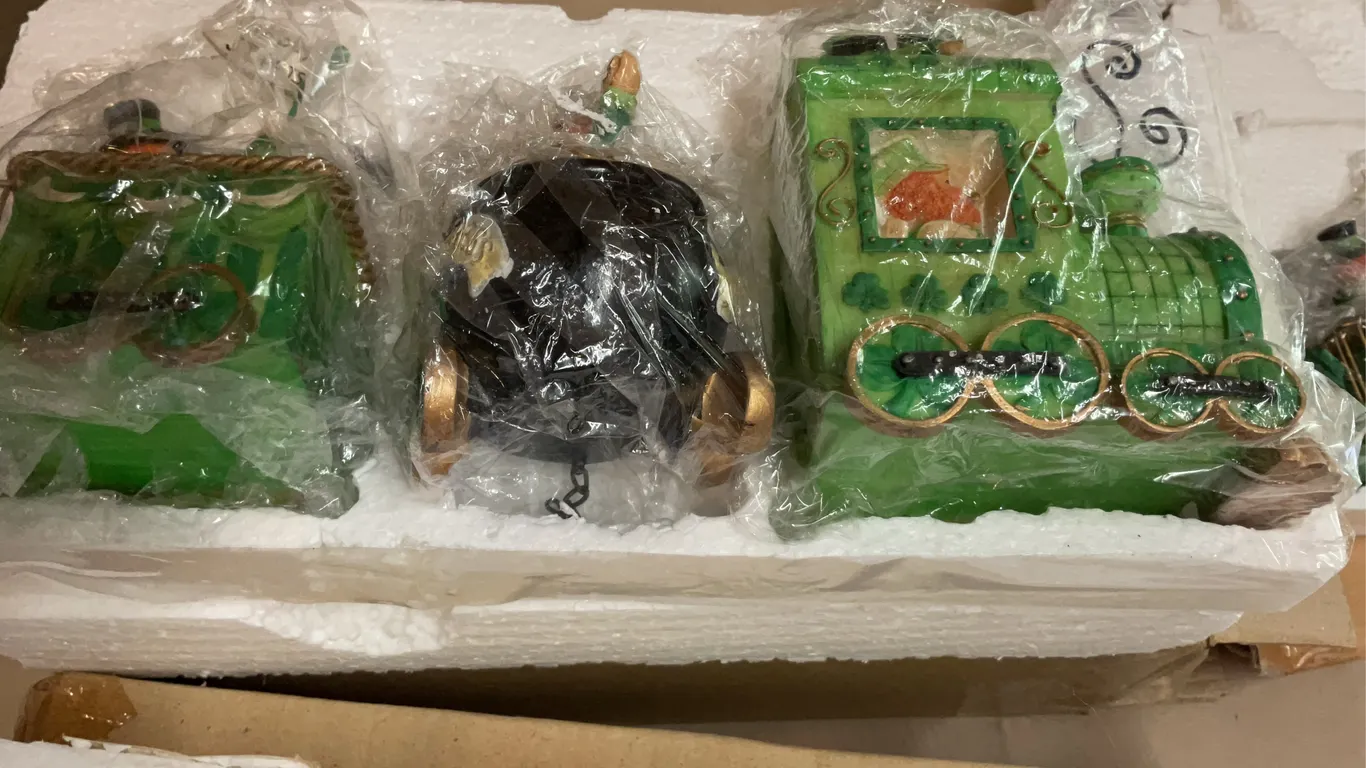 Collectible Resin Trains