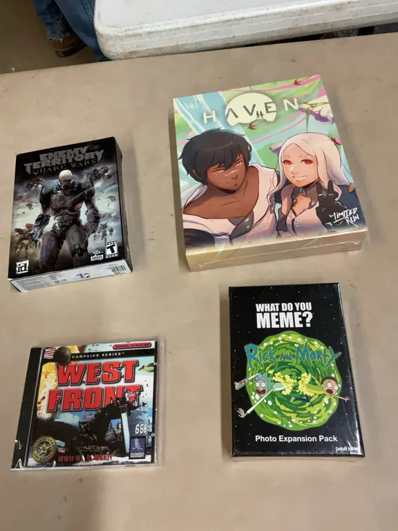 Video Games and Rick and Morty Photo Cards