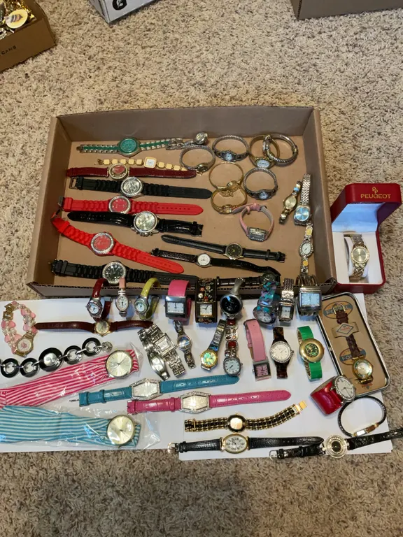 Numerous watches