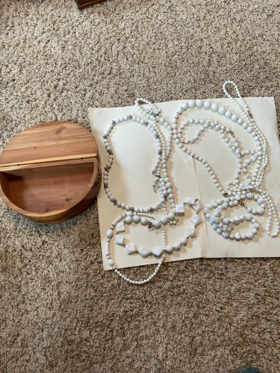 Jewelry Box and Necklaces