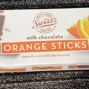 *NEW* Sweet's, Dark Chocolate Orange Sticks, 10.5 OZ - Best By: 12/18/2026