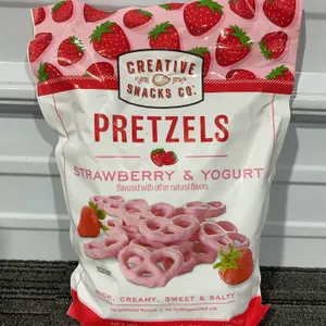 *NEW*  Creative Snacks Co. Strawberry & Yogurt Pretzels, 26 OZ - Best By: 8/19/2026