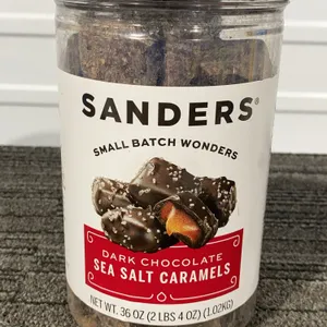 *NEW* Sander's Dark Chocolate Sea Salt Caramels - Best By:  6/2027