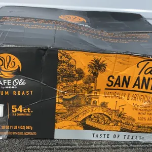 *NEW* Café Olé Taste of San Antonio Medium Roast Coffee, 54 Ct - Best By: 4/2027