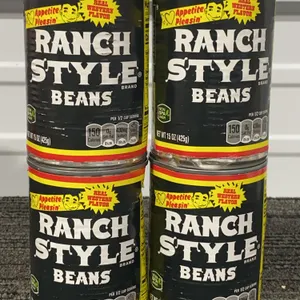 *NEW* 4 Cans, Ranch Style Canned Pinto Beans, 15 OZ Each - Best By: 3/19/2028