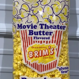 *NEW*  Brim's Movie Theater Butter Flavored Premium Popcorn, 8 OZ - Best By: 9/18/2026