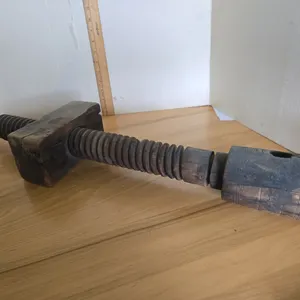 Antique wooden Carpenters screw vise