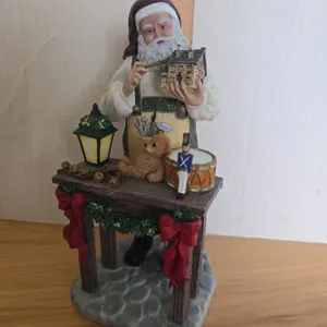 Vintage Thomas kinkade a touch of by Saint Nicholas figurine