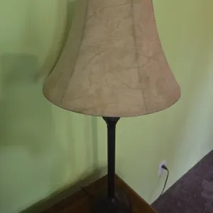 Vintage library table lamp