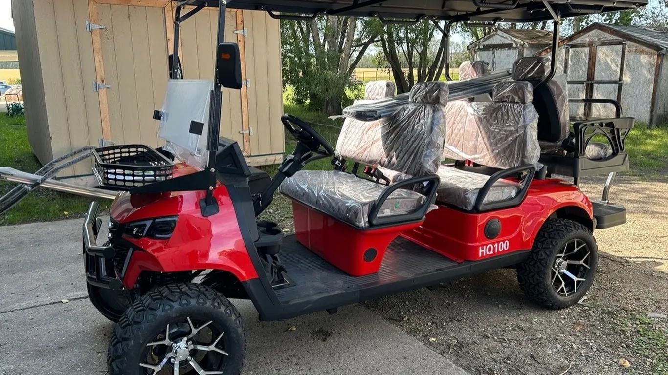 NO RESERVE 2026 EG100 CUSTOM GOLF CART