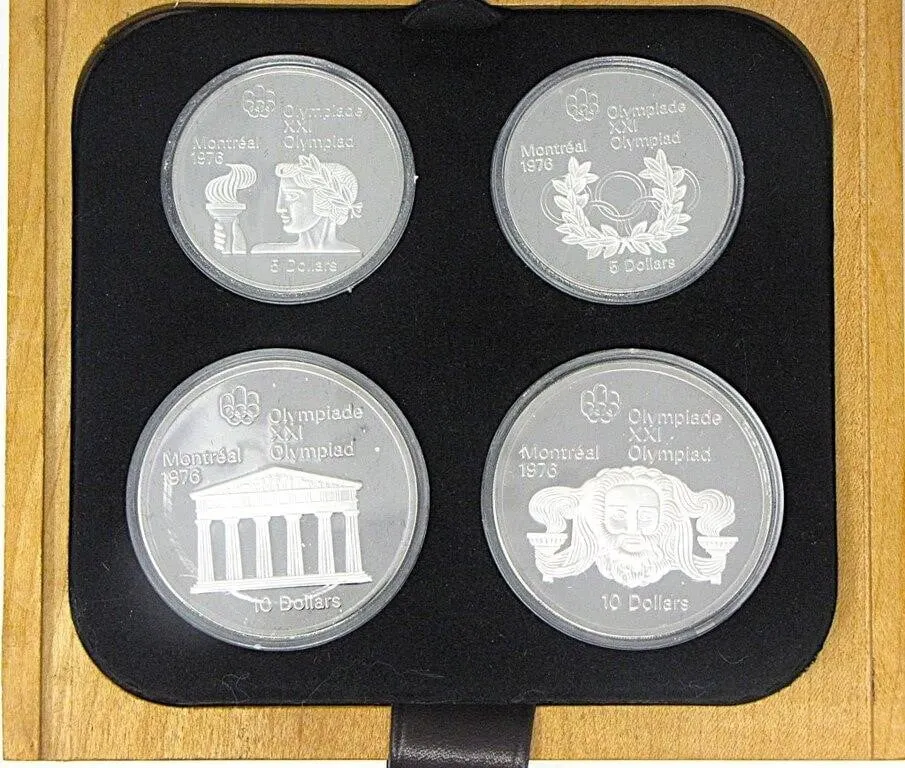 1976 MONTREAL OLYMPICS STERLING COIN SET SERIES II