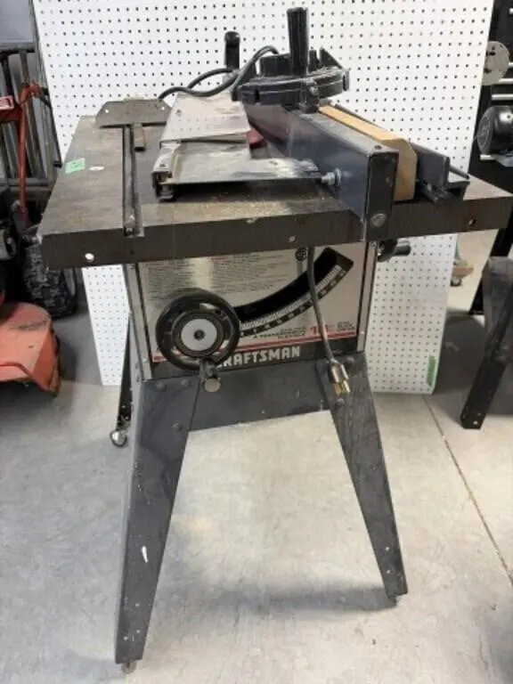 Sears Craftsman 10 Inch Table Saw On Stand With