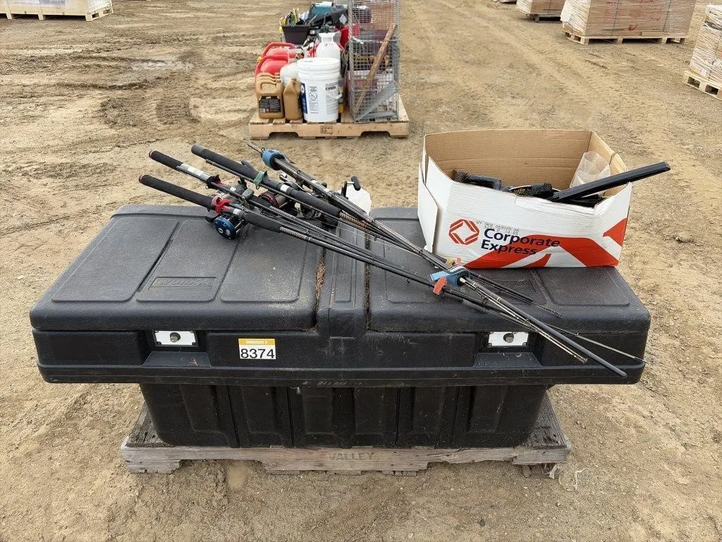 Pallet of Tool Boxes, Cordless Impact & More