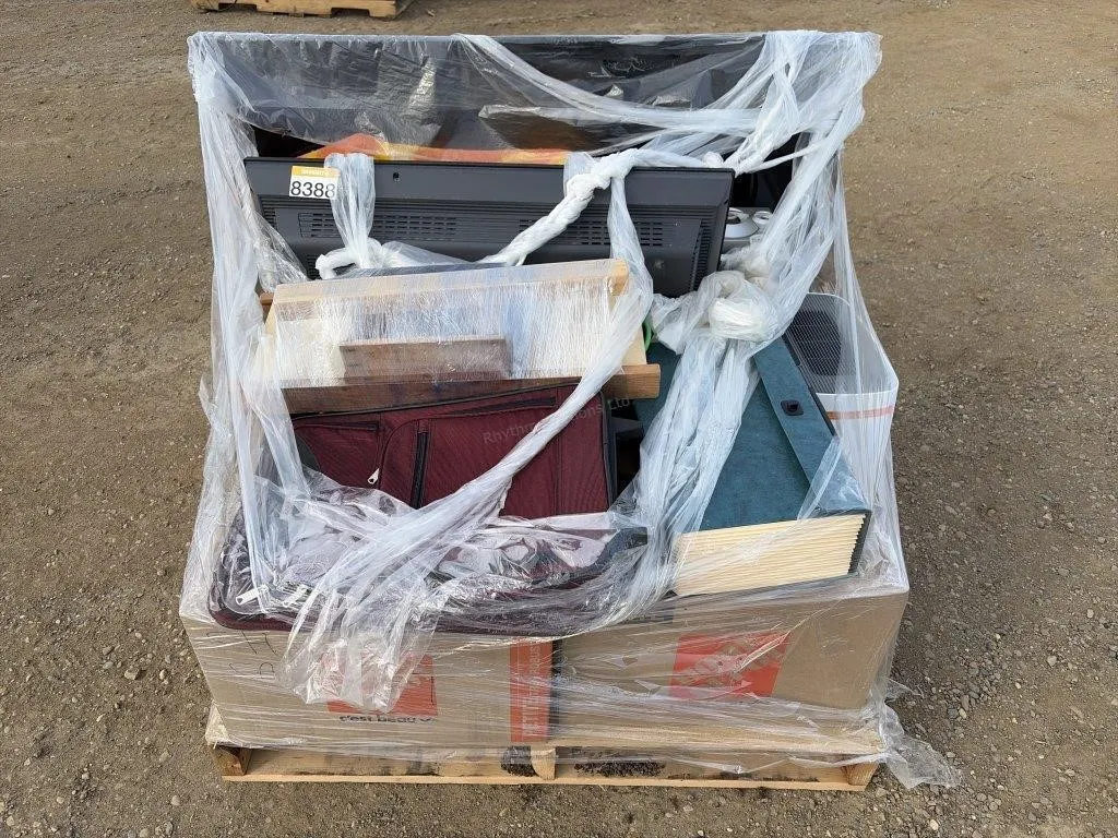 Pallet of Two TVs, Stereo System & More