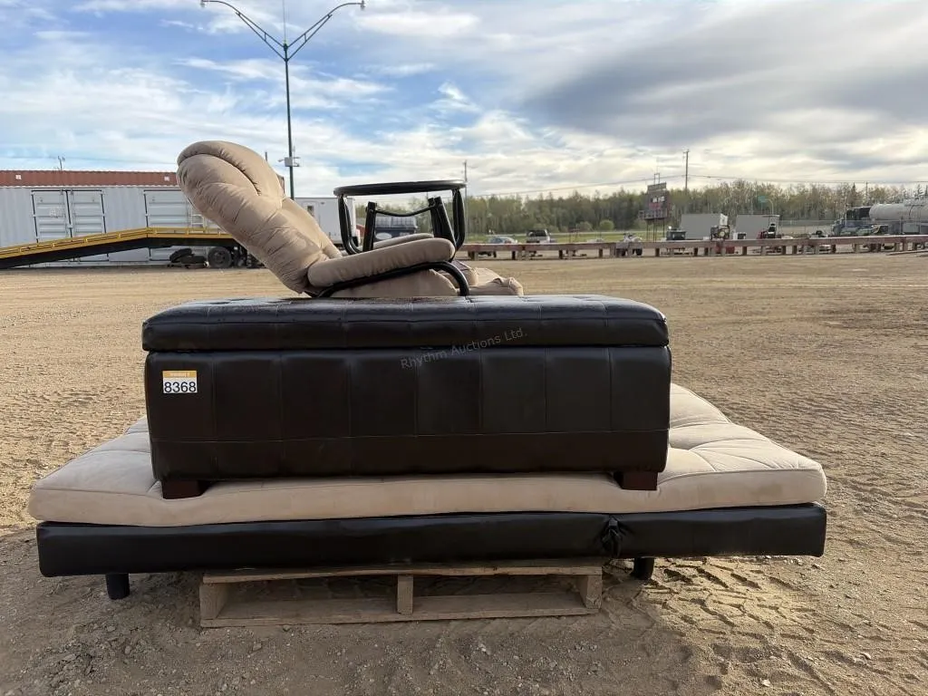 Futon, Rocking Chair & Storage Bench