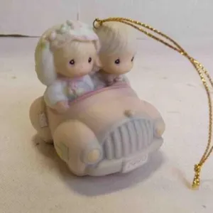 1980's Precious Moments Porcelain Ornament Figure