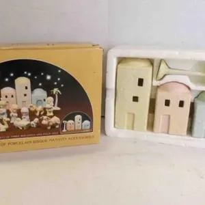 Precious Moments Porcelain Nativity Figures ONLY