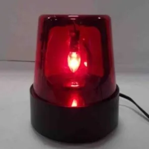 Novelty Rotating Red Police Beacon Party Light